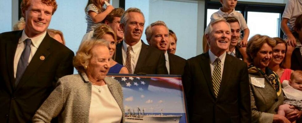 Ethel Kennedy la matriarche des Kennedy hospitalisee apres avoir subi