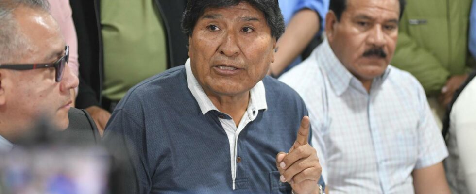 Evo Morales insiste sur le fait que le gouvernement de