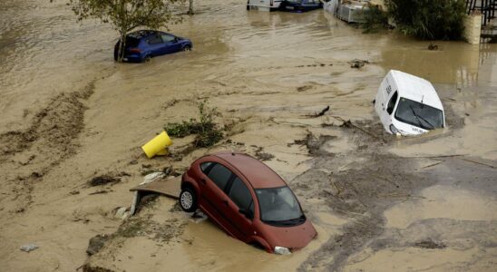 Images de DANA a Valence Albacete et Andalousie inondations