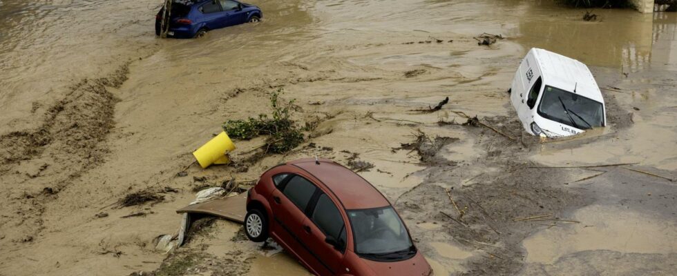 Images de DANA a Valence Albacete et Andalousie inondations