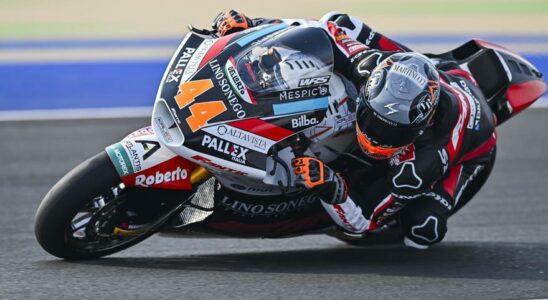 LEspagnol Aron Canet le plus rapide en Moto2 dans des