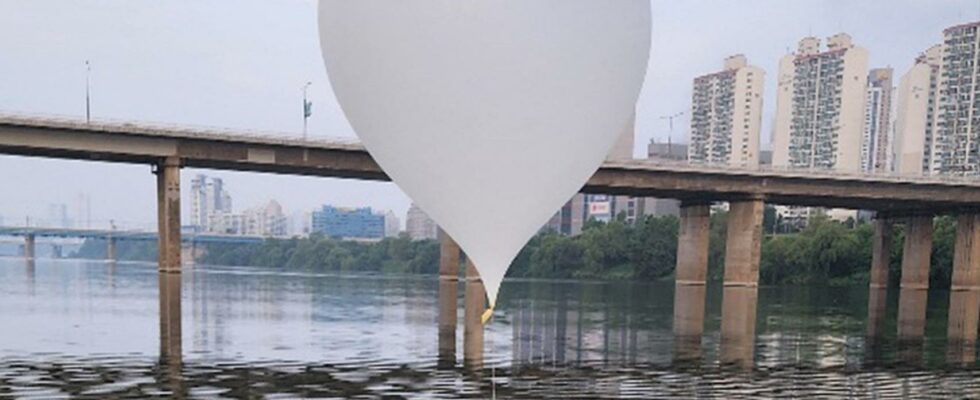 La Coree du Nord continue denvoyer des ballons contenant des