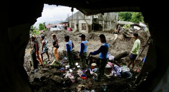 La tempete tropicale Trami secoue les Philippines et fait au