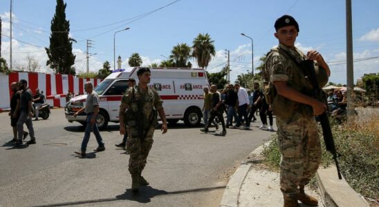 Larmee libanaise repond pour la premiere fois aux attaques israeliennes