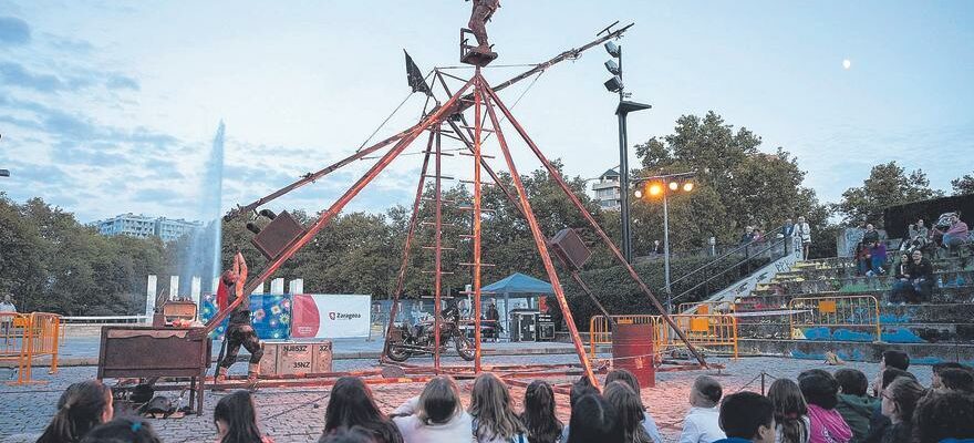 Le cirque le plus contemporain debarque au Parque Delicias