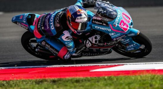 Le deja champion Moto3 David Alonso sexpose au GP de