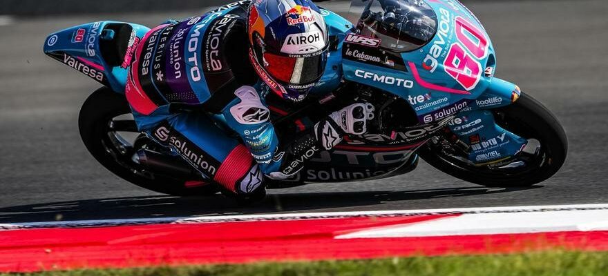 Le deja champion Moto3 David Alonso sexpose au GP de