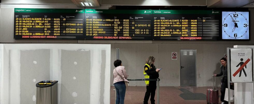 Le deraillement du tunnel entre Atocha et Chamartin oblige a