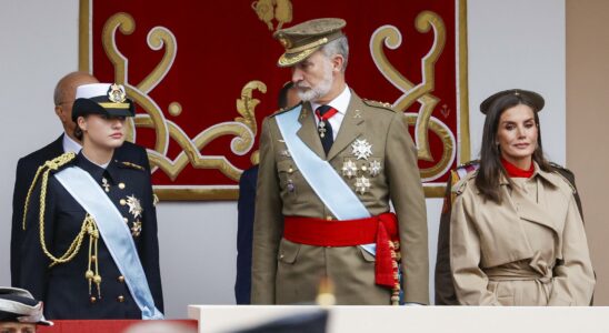 Le moment inconfortable que Felipe VI Letizia et Leonor ont