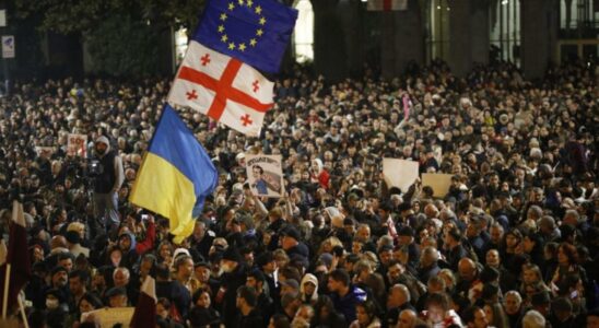 Les Georgiens descendent dans les rues de Tbilissi pour protester