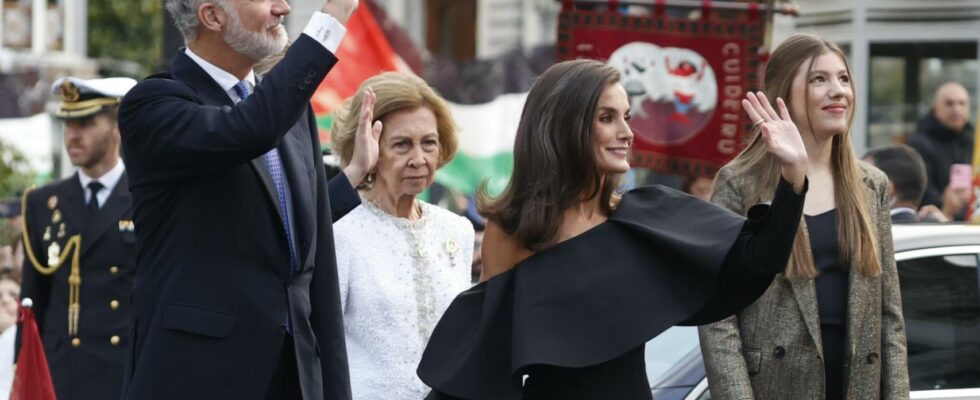 Letizia devient la protagoniste des son arrivee a Campoamor avec