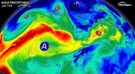 METEO A ARAGON Une riviere atmospherique apporte de la