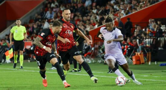 Majorque survit 70 minutes a dix contre un Athletic superieur