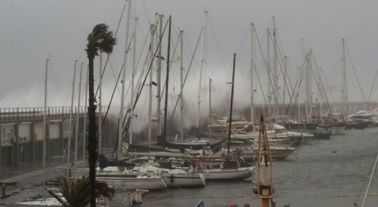 OURAGAN KIRK ESPAGNE LAEMET declenche lalarme en raison de