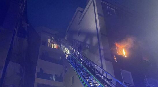 Onze blesses dans un incendie provoque par la batterie dun