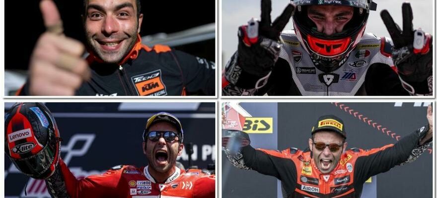 Petrucci le total rider vainqueur en MotoGP SBK