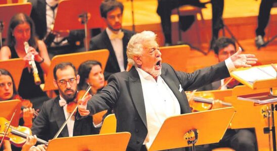 Placido Domingo revient chanter a Saragosse apres six ans dabsence