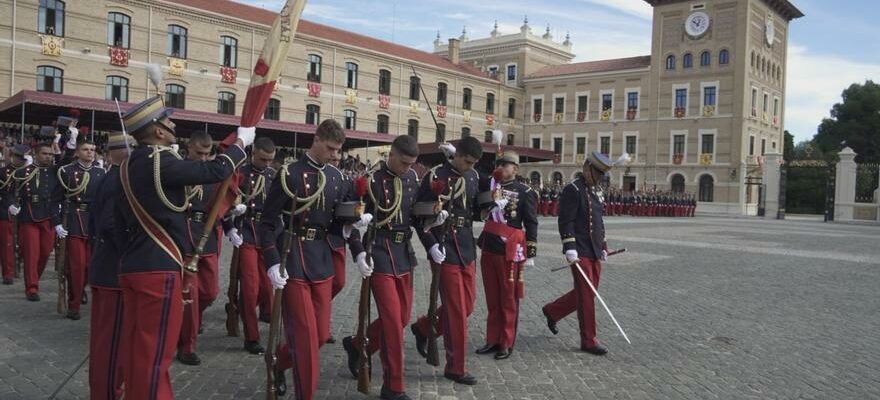 Plus de 400 cadets nouvellement admis a lAcademie generale militaire