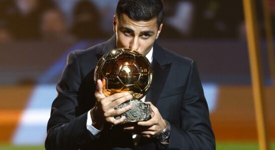 Rodri remporte le Ballon dOr devant Vinicius et succede a