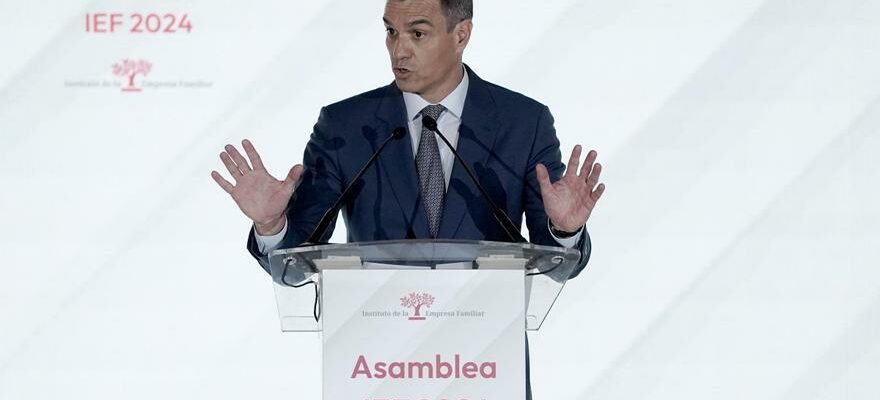 Sanchez presente une fois de plus les entreprises familiales a