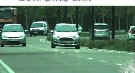 Un radar traque un conducteur a 118 kmh