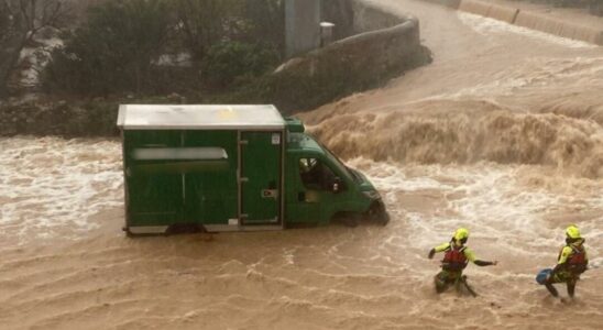 alerte rouge pour DANA qui laissera des pluies torrentielles