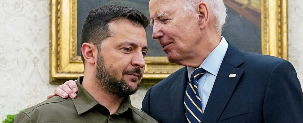 Biden engage Trump en Ukraine avec une decision rare et