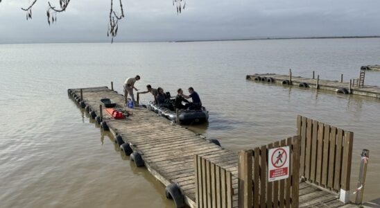 Des plongeurs de la marine recherchent dans lAlbufera les victimes