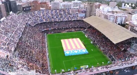 Hommage emotionnel de Mestalla aux victimes de DANA