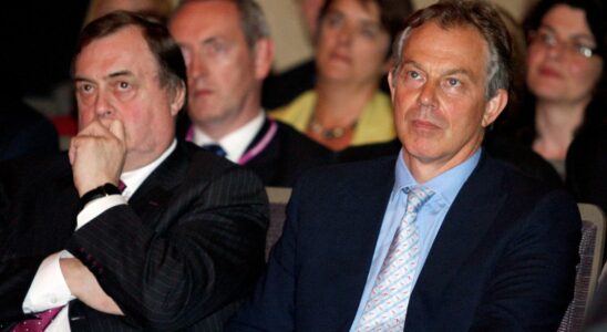 John Prescott ancien vice premier ministre de Tony Blair et gardien