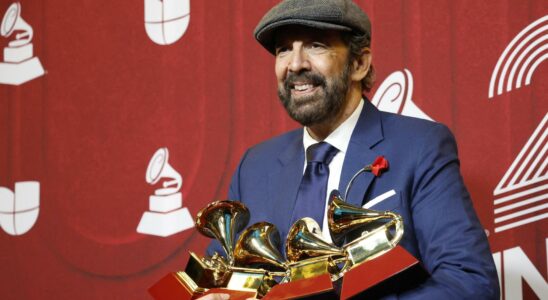 Juan Luis Guerra remporte le Latin Grammy lors dun gala