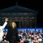 Kamala Harris cloture la campagne lors dune grande fete avec