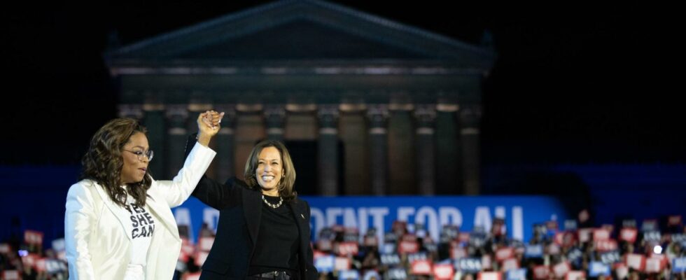 Kamala Harris cloture la campagne lors dune grande fete avec