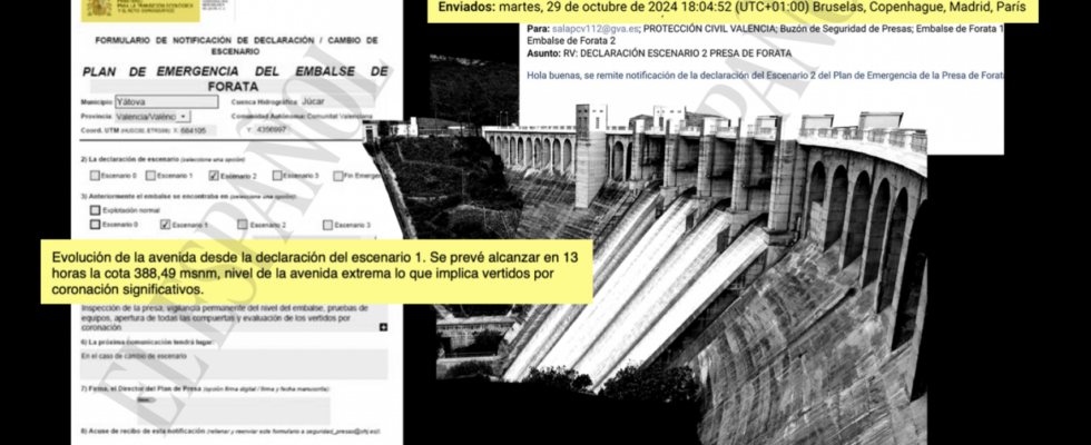 La Confederation a notifie a 18h04 que le barrage de