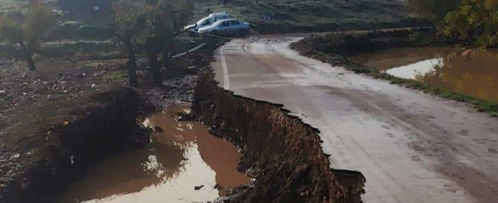 La DANA detruit lacces a Cimballa et laisse deux autres