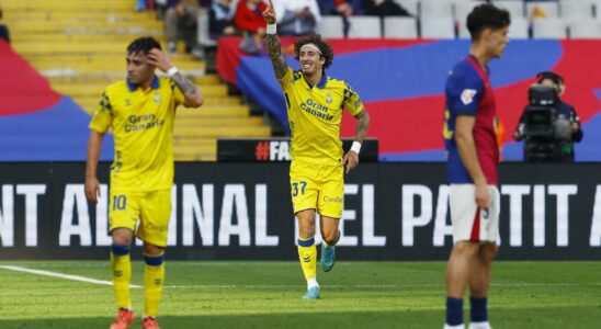 Le Barca etouffe contre Las Palmas a loccasion de son