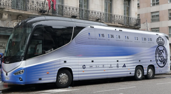 Le bus du Real Madrid a eu un accident lors