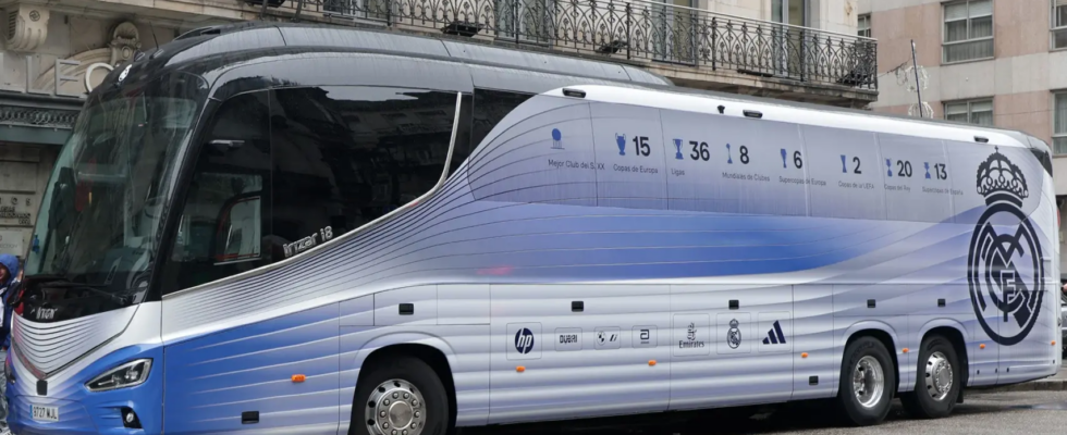 Le bus du Real Madrid a eu un accident lors