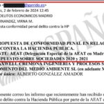 Le document que Sanchez Acera a envoye a Lobato a