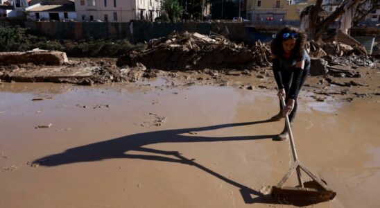 Leffondrement des egouts de Valence du au DANA met les