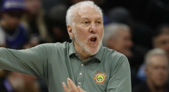 Lentraineur emblematique de la NBA Gregg Popovich a ete victime