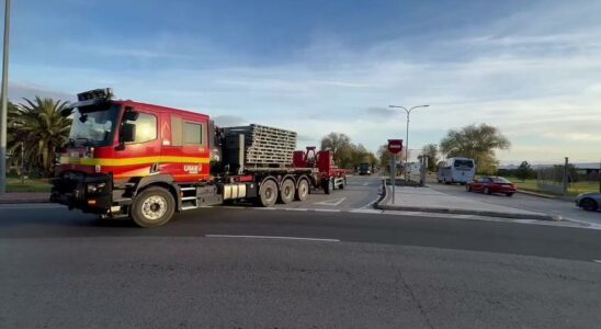 Les ponts provisoires de lUME se dirigent deja vers Cheste