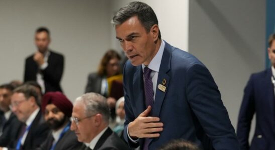 Pedro Sanchez appelle a lambition a la COP29 a Bakou