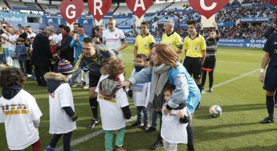 Real Saragosse Aspanoa Lavant premiere du match dAspanoa le