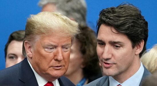 Trudeau rencontre Trump apres la menace dimposer un tarif de