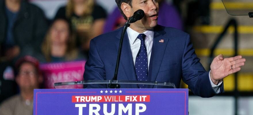 Trump nomme Marco Rubio au poste de secretaire dEtat et