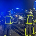 Une collision frontale entre trois vehicules sur la M 119 fait