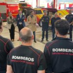 Une equipe de pompiers de Huesca se rend a Valence