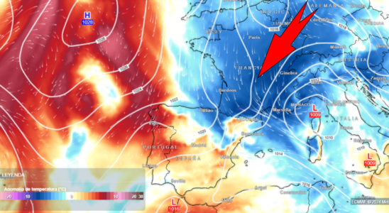 Une masse dair polaire arrive avec du froid et du