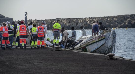 plus de 1 000 personnes arrivent irregulierement en Espagne au